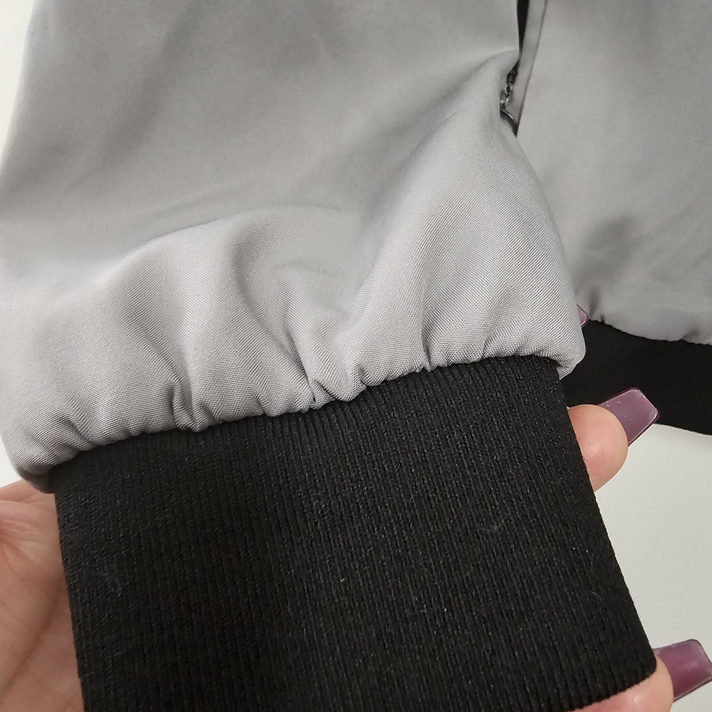 Gray Bomber Jacket - image 3